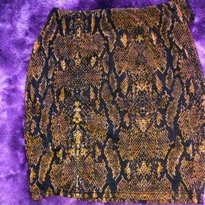 Fashion Nova Megan Thee Stallion skirt set with arm sleeves